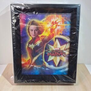 Marvel Captain Marvel Framed Wall Art Picture Poster Print